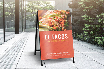 Marketing Ideas with A-frame signs