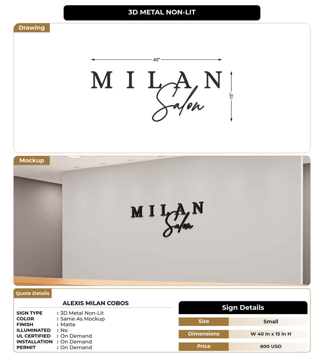 CUSTOM MOCKUP SIGN FOR Alexis milan cobos