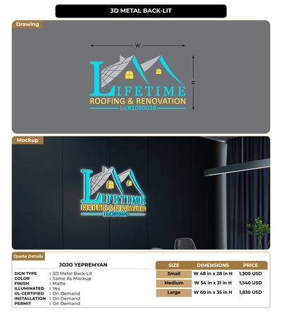 CUSTOM MOCKUP SIGN FOR Jojo Yepremyan