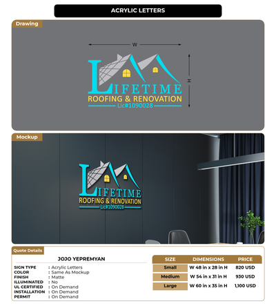 CUSTOM MOCKUP SIGN FOR Jojo Yepremyan