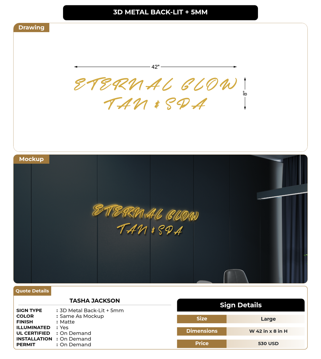 CUSTOM MOCKUP SIGN FOR Tasha Jackson