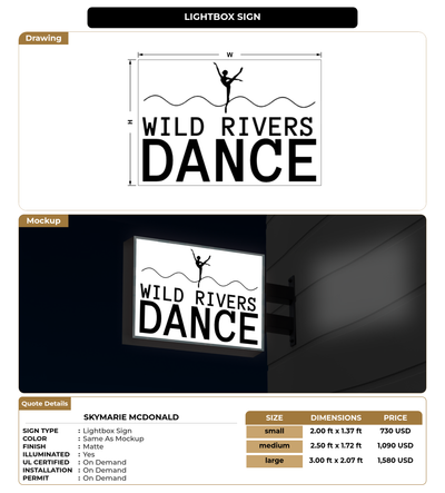 CUSTOM MOCKUP SIGN FOR SkyMarie McDonald