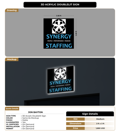CUSTOM MOCKUP SIGN FOR Jon Bayton