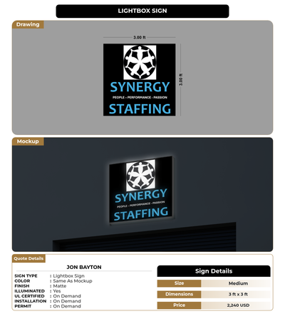 CUSTOM MOCKUP SIGN FOR Jon Bayton