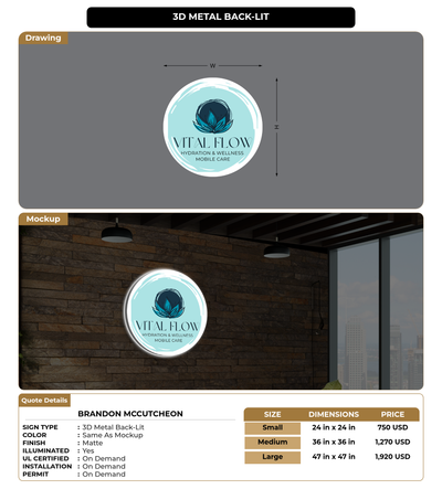 CUSTOM MOCKUP SIGN FOR Brandon McCutcheon