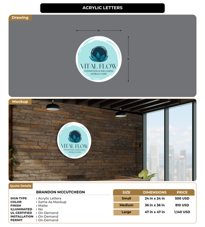 CUSTOM MOCKUP SIGN FOR Brandon McCutcheon