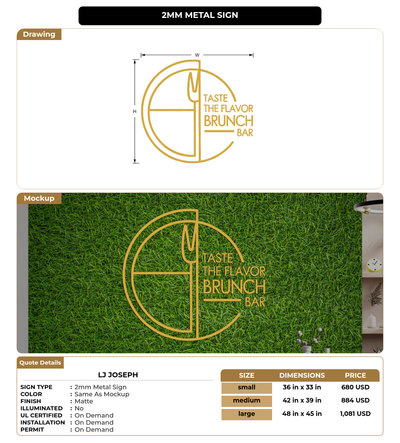 CUSTOM MOCKUP SIGN FOR Lj Joseph