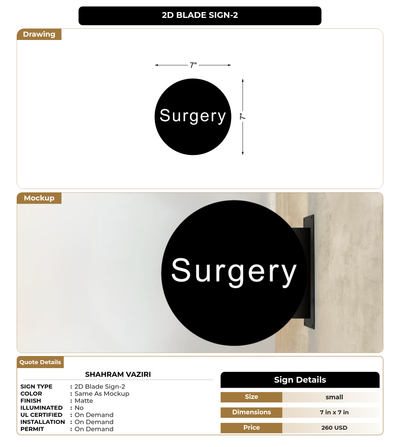 CUSTOM MOCKUP SIGN FOR shahram vaziri