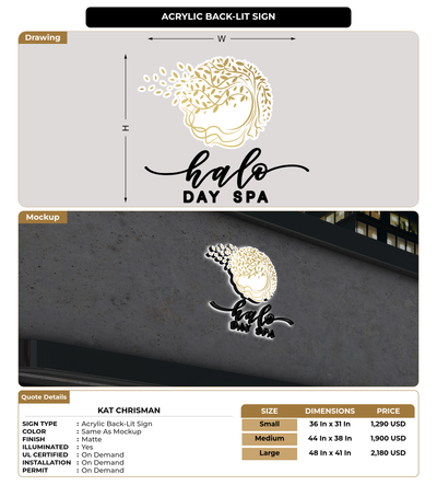 CUSTOM MOCKUP SIGN FOR kat Chrisman