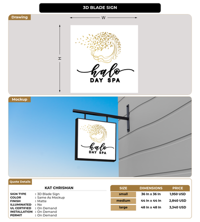 CUSTOM MOCKUP SIGN FOR kat Chrisman