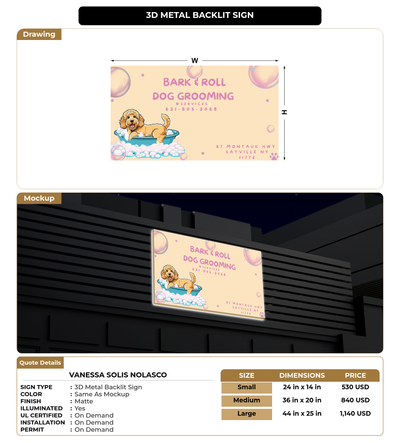 CUSTOM MOCKUP SIGN FOR vanessa solis nolasco