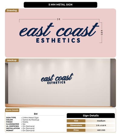 CUSTOM MOCKUP SIGN FOR Em