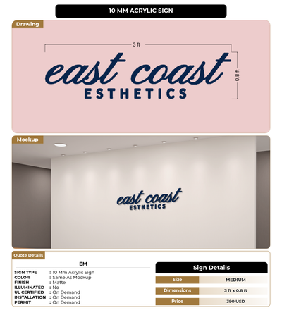 CUSTOM MOCKUP SIGN FOR Em