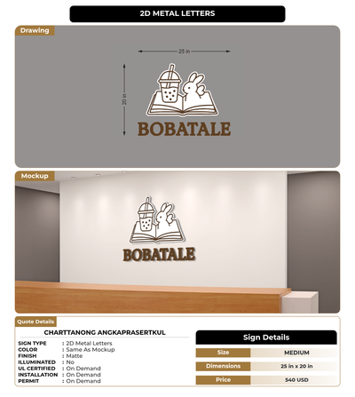 CUSTOM MOCKUP SIGN FOR Charttanong Angkaprasertkul