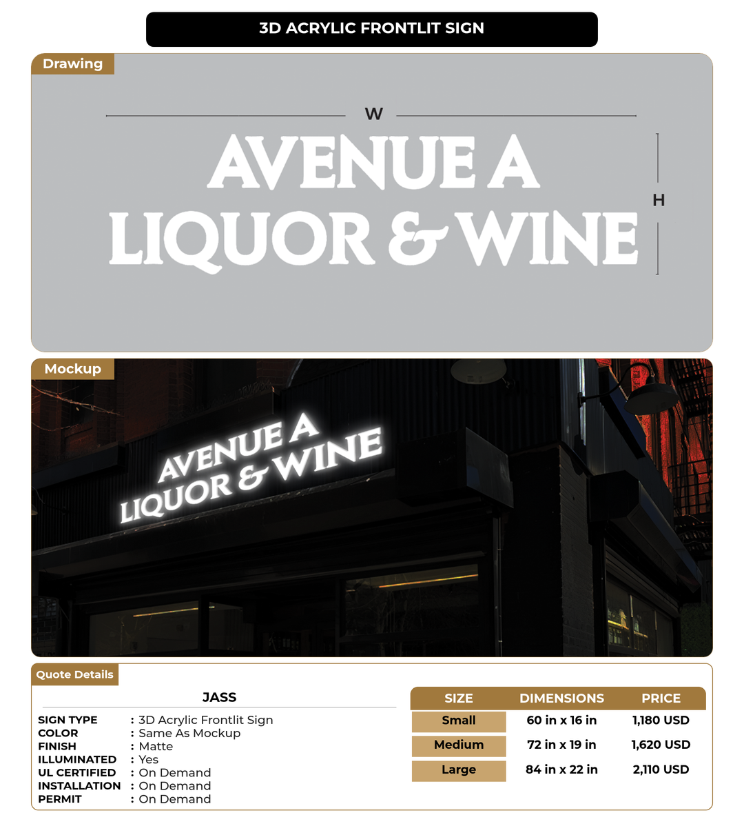 CUSTOM MOCKUP SIGN FOR jass