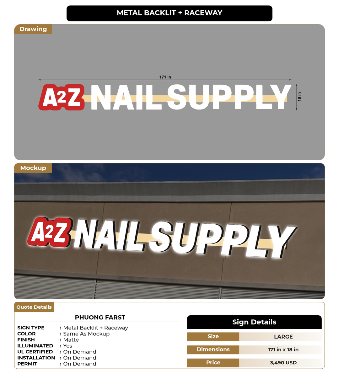 CUSTOM MOCKUP SIGN FOR phuong Farst