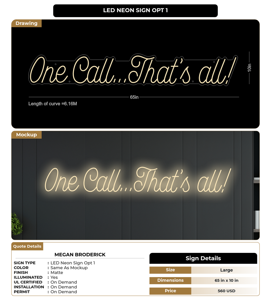 CUSTOM MOCKUP SIGN FOR Megan Broderick