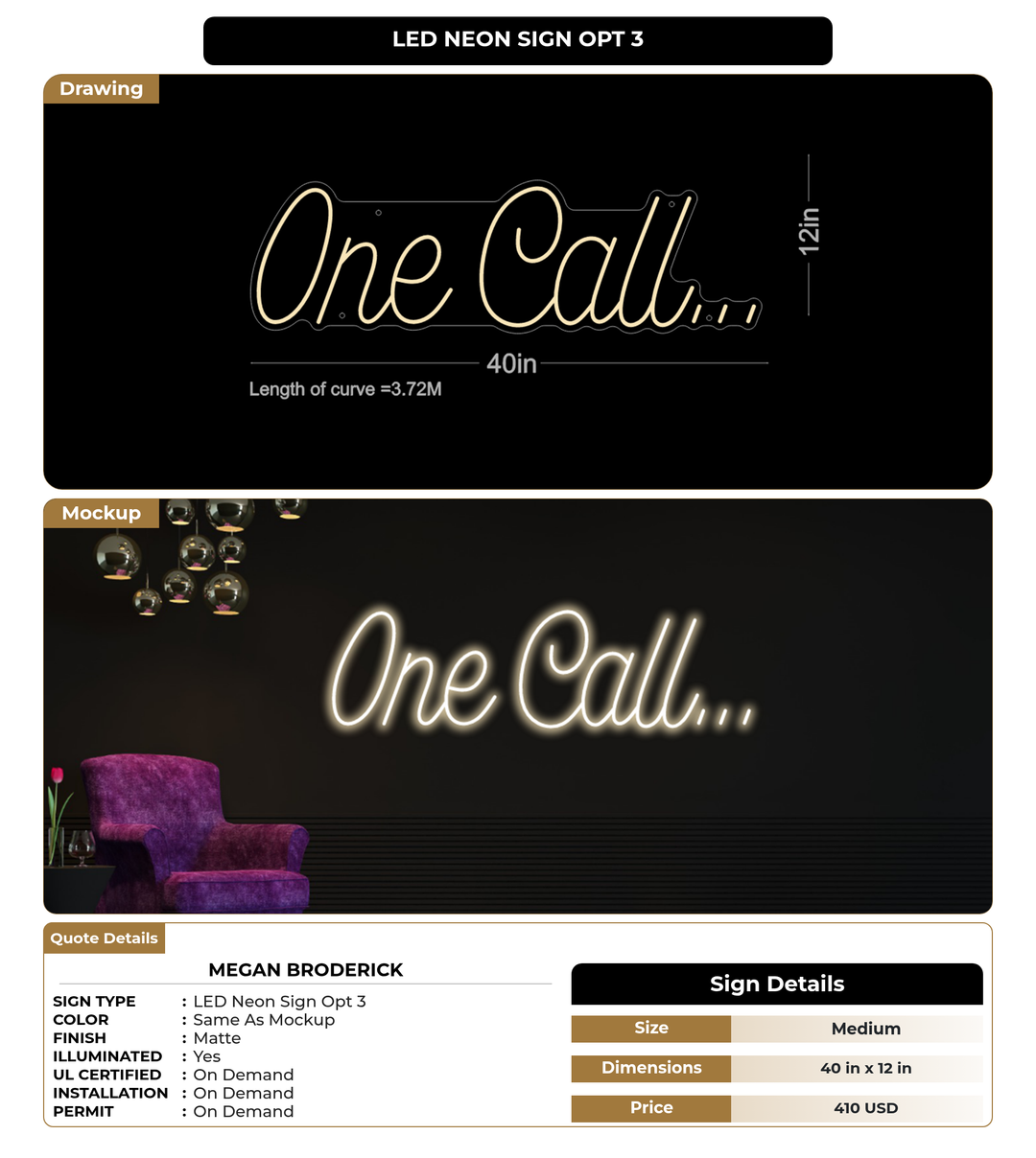 CUSTOM MOCKUP SIGN FOR Megan Broderick