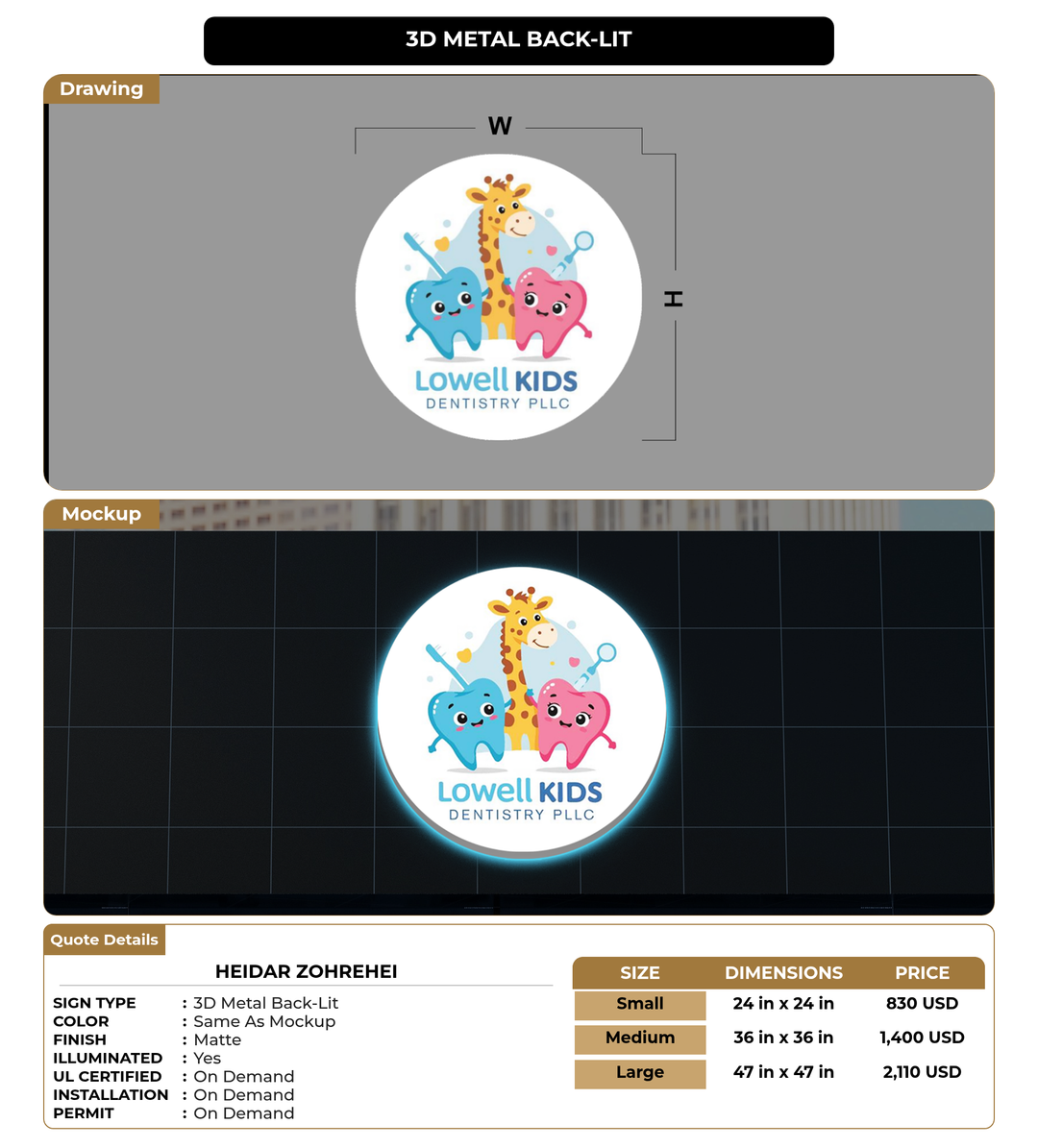 CUSTOM MOCKUP SIGN FOR Heidar Zohrehei