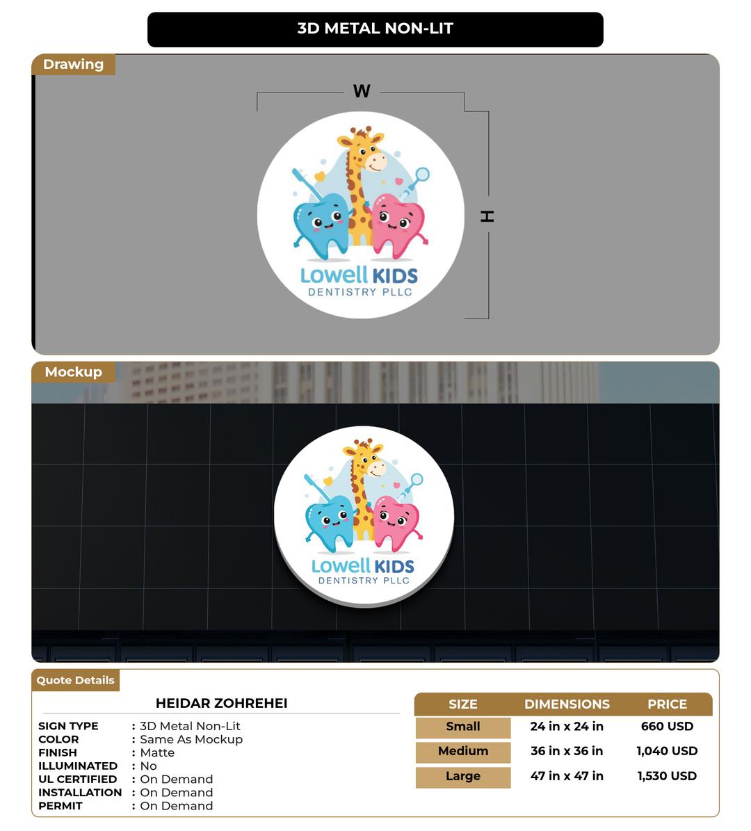 CUSTOM MOCKUP SIGN FOR Heidar Zohrehei