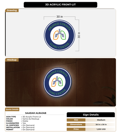 CUSTOM MOCKUP SIGN FOR Saadah Alrajab