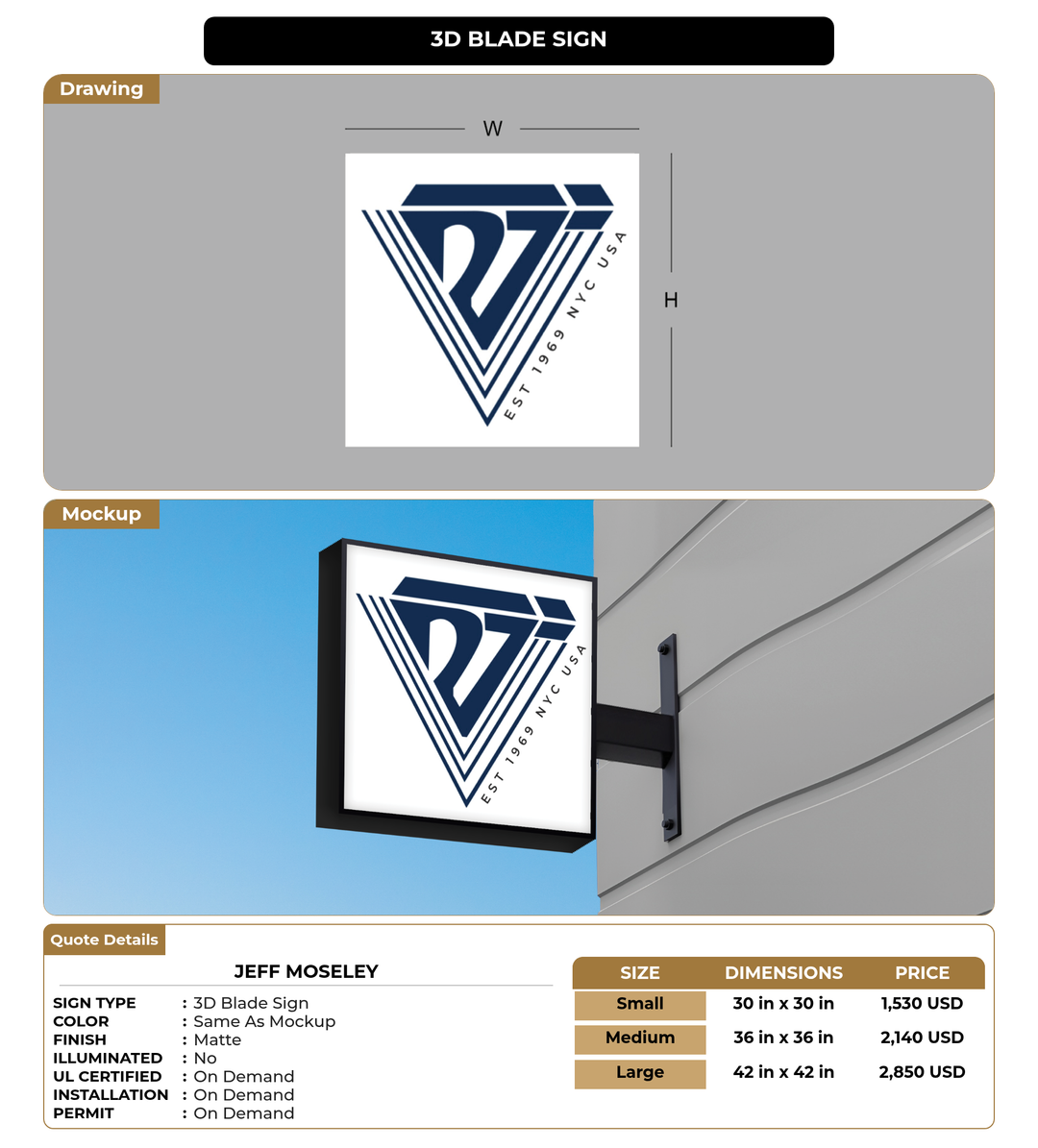 CUSTOM MOCKUP SIGN FOR Jeff Moseley