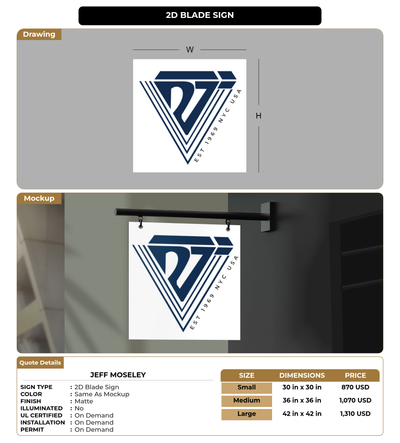 CUSTOM MOCKUP SIGN FOR Jeff Moseley