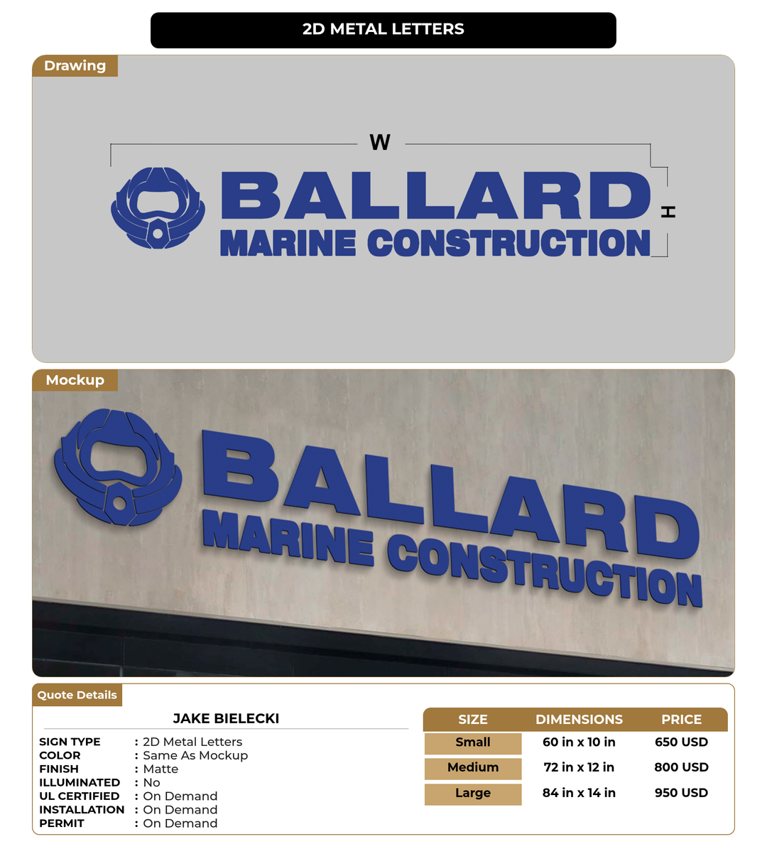 CUSTOM MOCKUP SIGN FOR Jake Bielecki