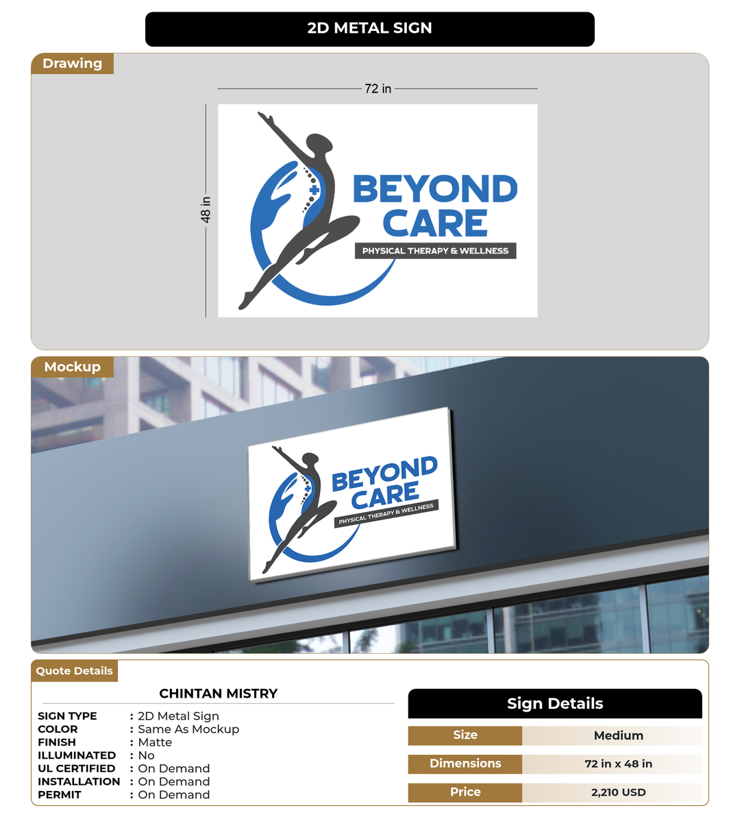 CUSTOM MOCKUP SIGN FOR Chintan Mistry