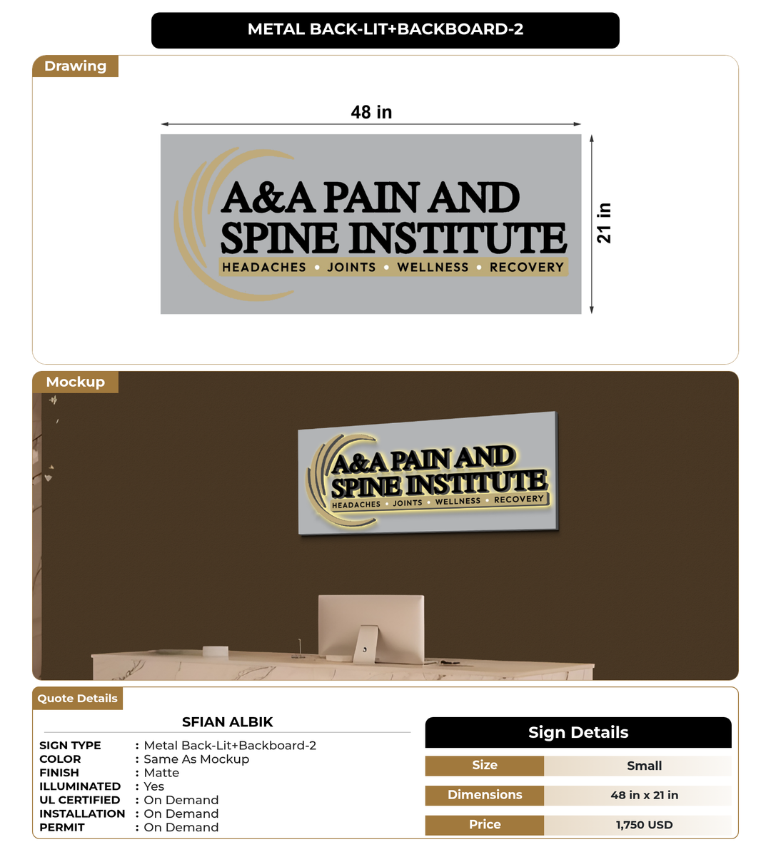 CUSTOM MOCKUP SIGN FOR Sfian Albik