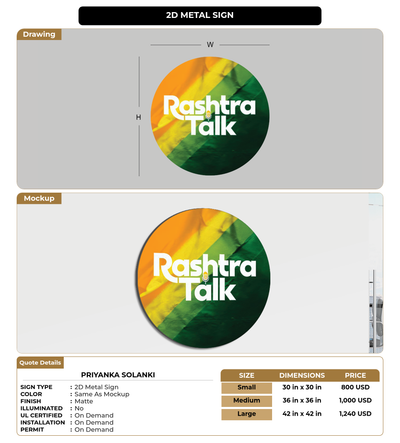 CUSTOM MOCKUP SIGN FOR Priyanka Solanki