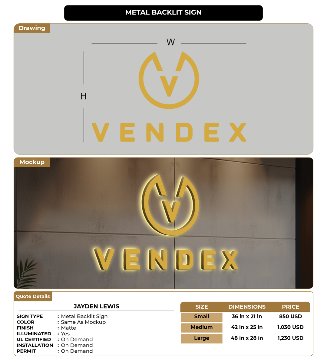 CUSTOM MOCKUP SIGN FOR Jayden Lewis