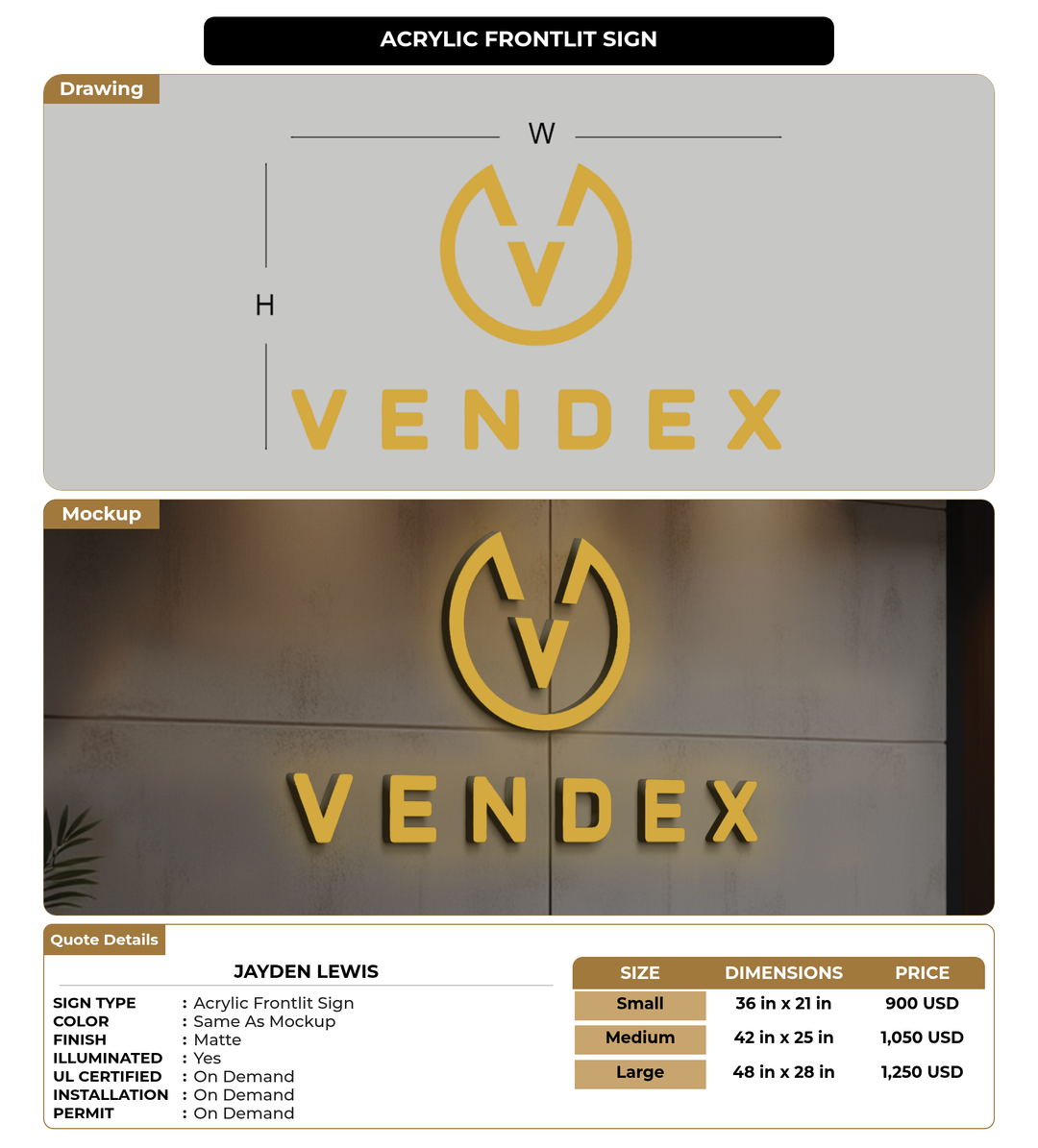 CUSTOM MOCKUP SIGN FOR Jayden Lewis