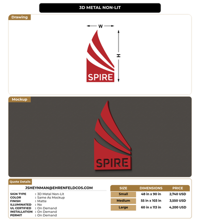 CUSTOM MOCKUP SIGN FOR jsheynman@ehrenfeldcos.com