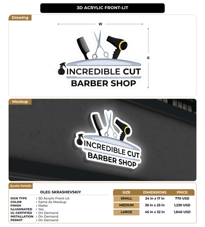 CUSTOM MOCKUP SIGN FOR Oleg Skrashevskiy