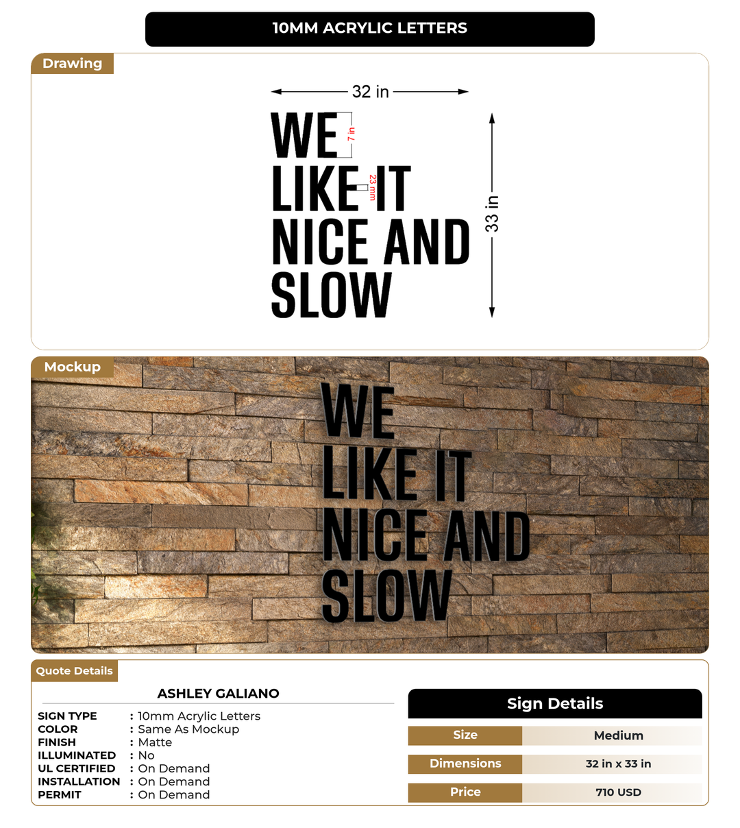CUSTOM MOCKUP SIGN FOR Ashley Galiano
