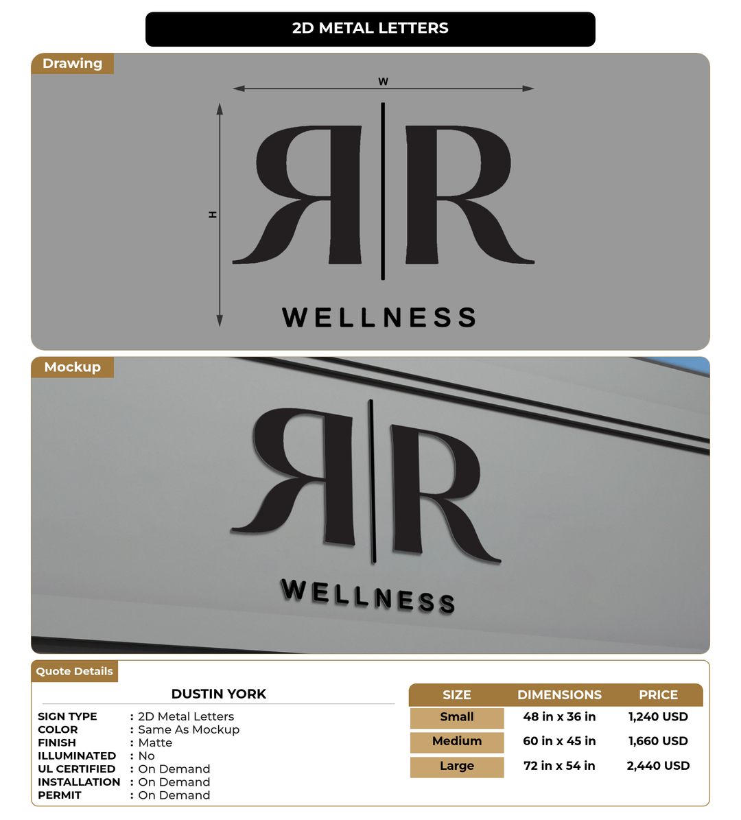 CUSTOM MOCKUP SIGN FOR dustin york