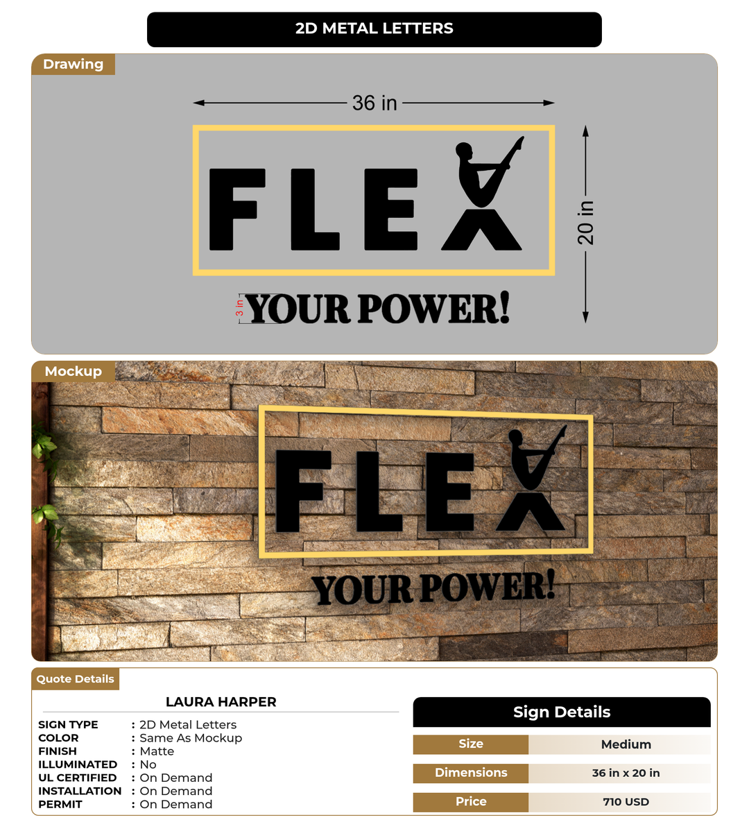 CUSTOM MOCKUP SIGN FOR laura harper