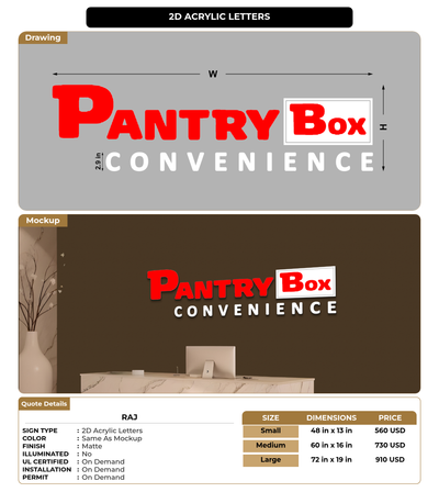 CUSTOM MOCKUP SIGN FOR Raj