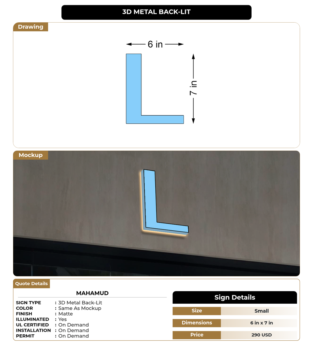 CUSTOM MOCKUP SIGN FOR Mahamud