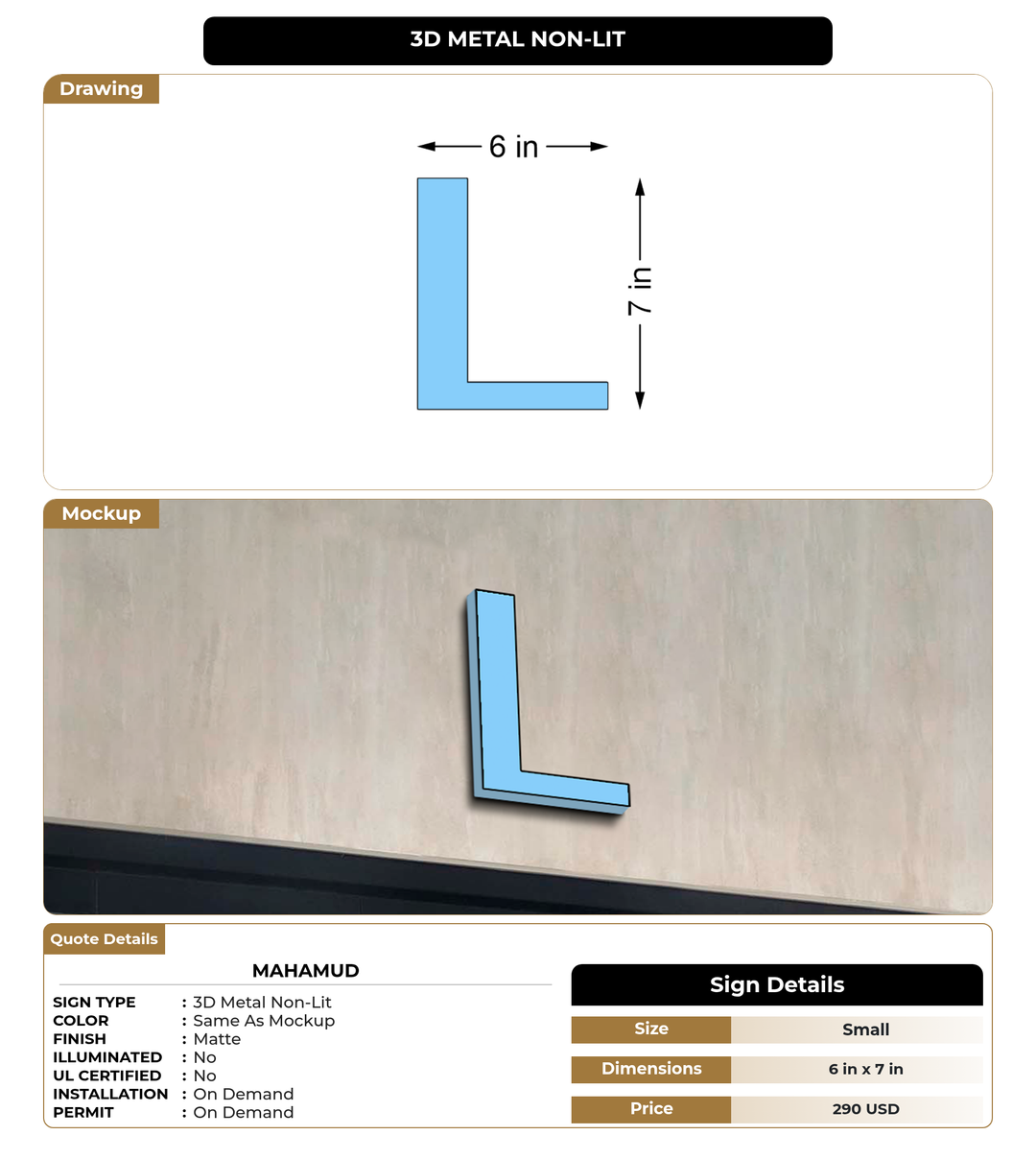 CUSTOM MOCKUP SIGN FOR Mahamud