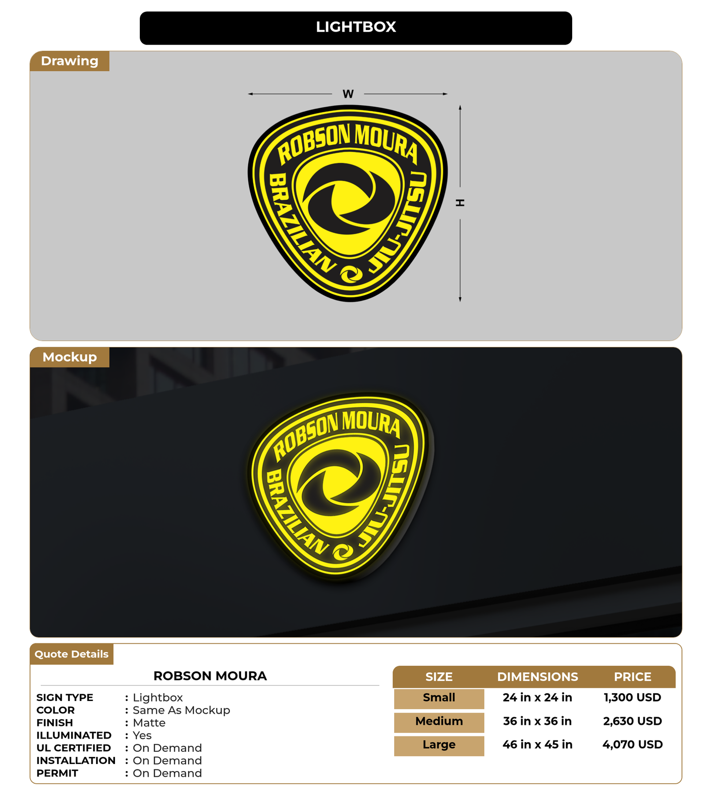 CUSTOM MOCKUP SIGN FOR Robson Moura