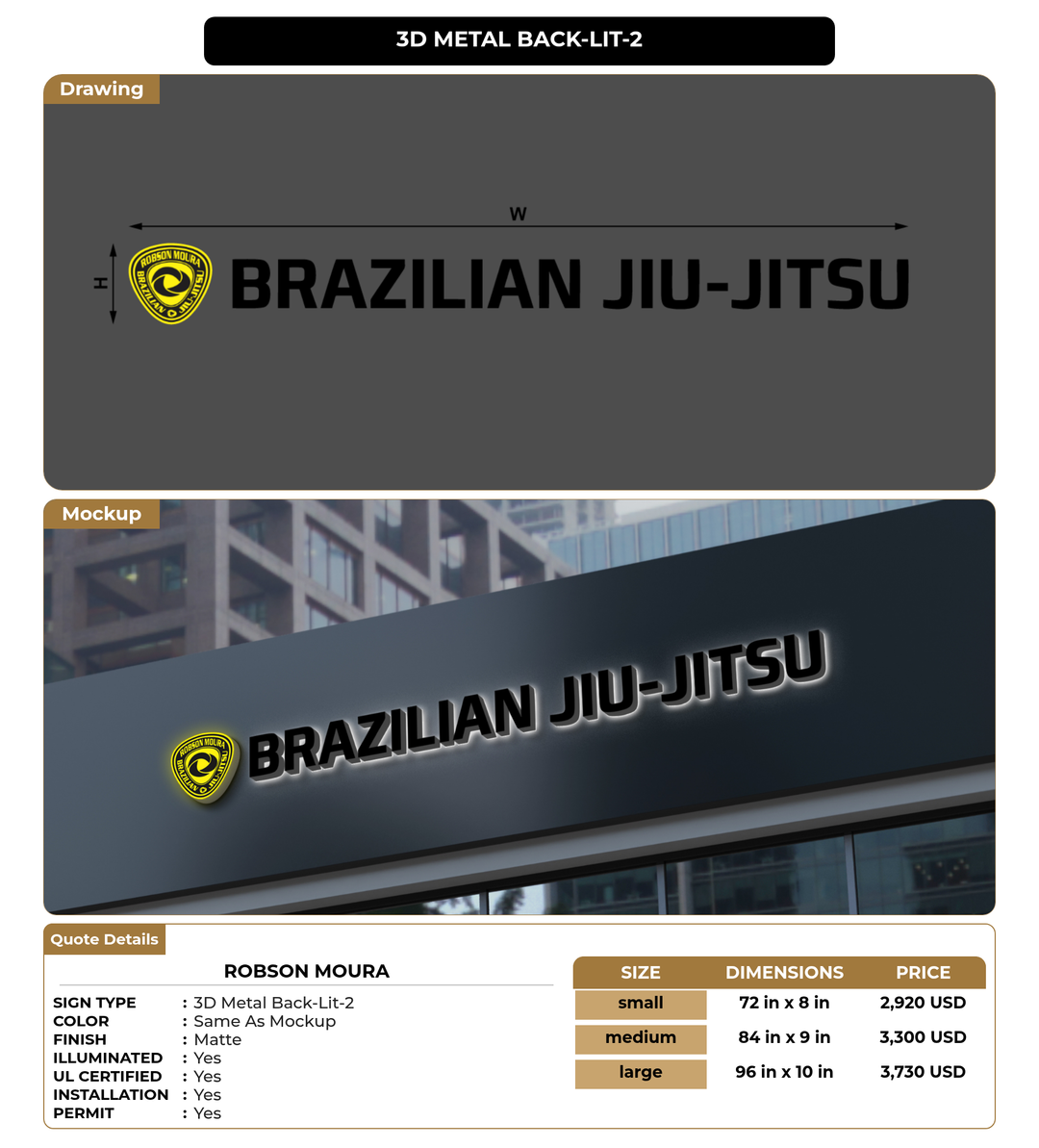 CUSTOM MOCKUP SIGN FOR Robson Moura