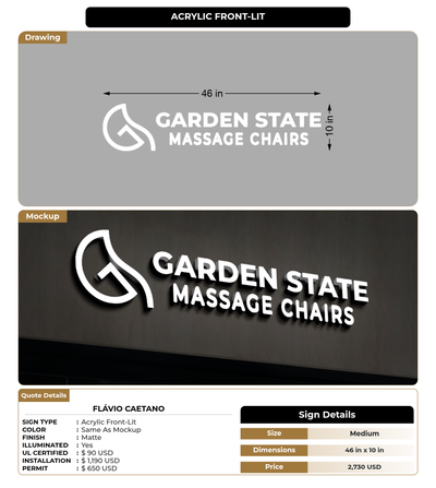 CUSTOM MOCKUP SIGN FOR Flávio caetano