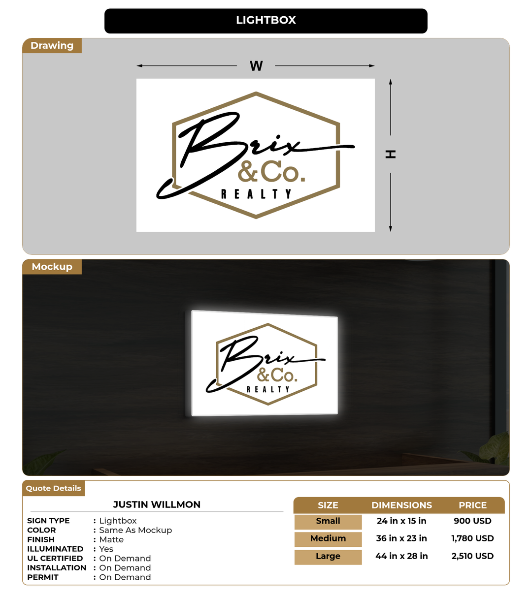 CUSTOM MOCKUP SIGN FOR Justin Willmon