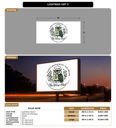CUSTOM MOCKUP SIGN FOR Kylie Wise