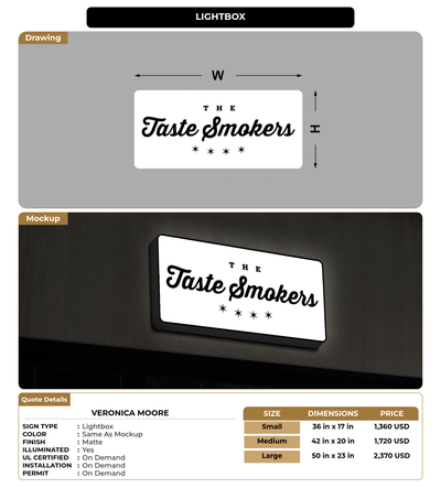 CUSTOM MOCKUP SIGN FOR Veronica Moore