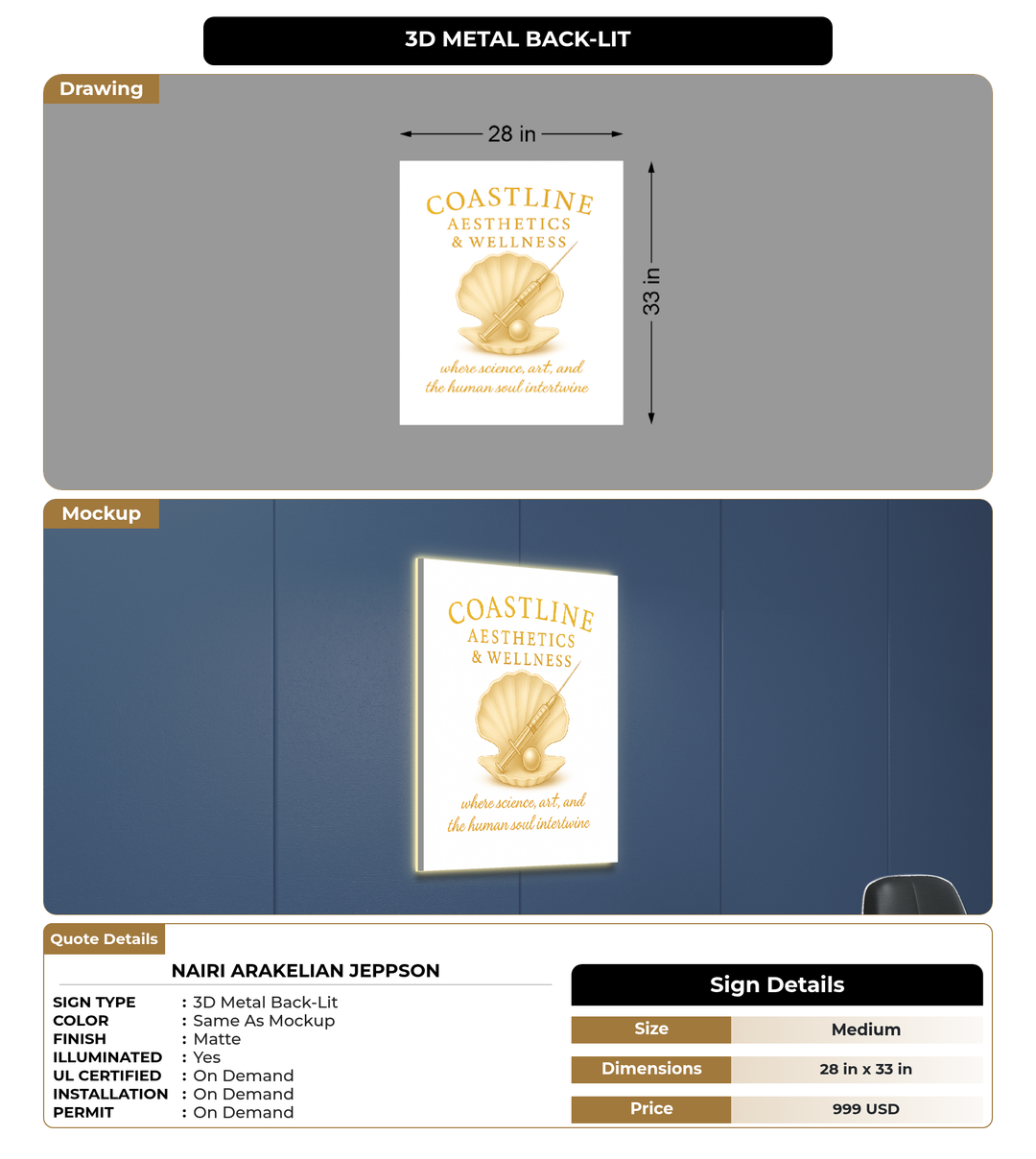 CUSTOM MOCKUP SIGN FOR Nairi Arakelian Jeppson