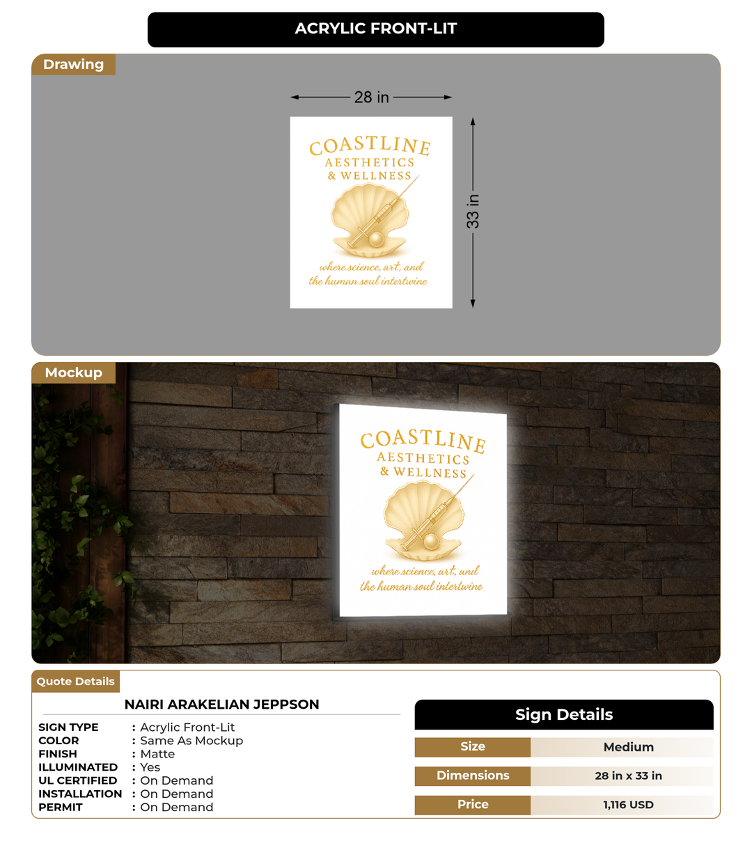 CUSTOM MOCKUP SIGN FOR Nairi Arakelian Jeppson
