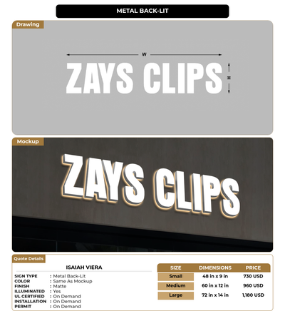 CUSTOM MOCKUP SIGN FOR Isaiah Viera